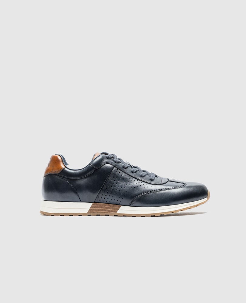Otago Sneaker, NAVY, Front
