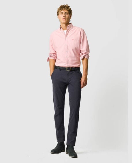 Gunn Oxford Sports Fit Shirt, WILD ROSE