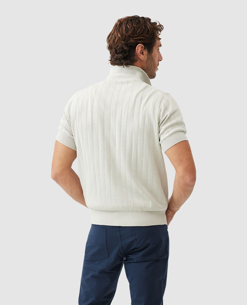 Freys Crescent Knit, STONE, Back