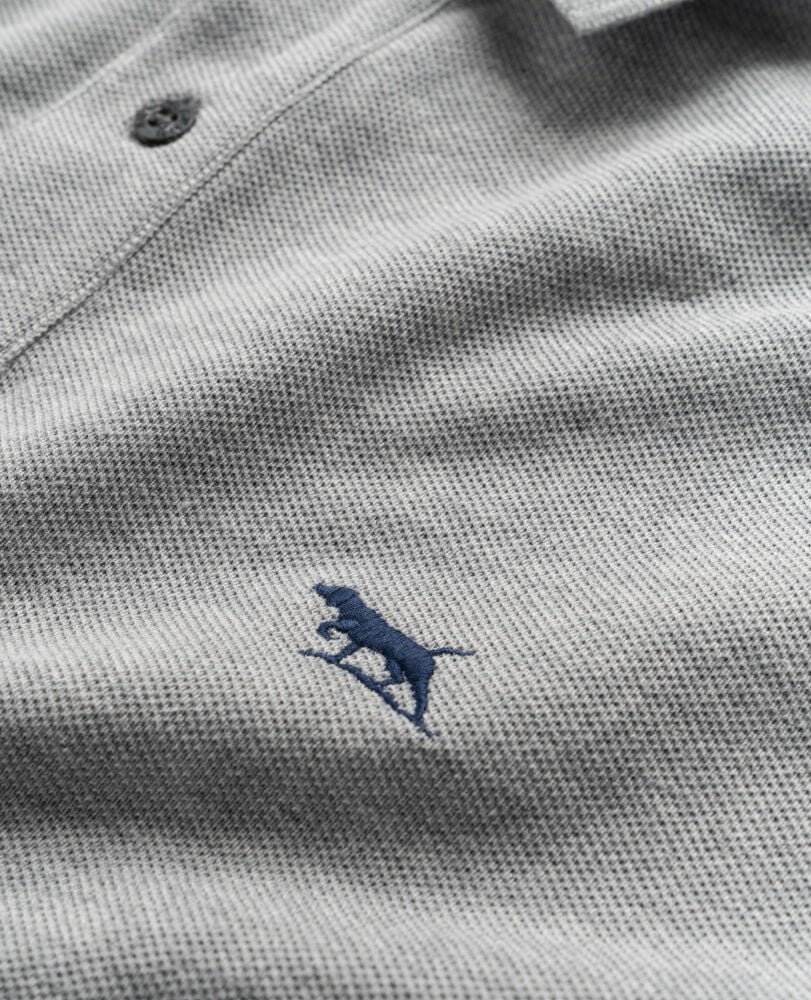 The Gunn Sports Fit Polo, DUSK, Detail 2