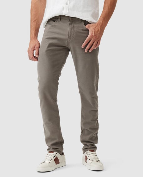 Motion Slim Fit Jean, PEBBLE