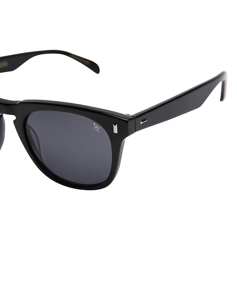 Port Charles Sunglasses, NERO, Flat Lay