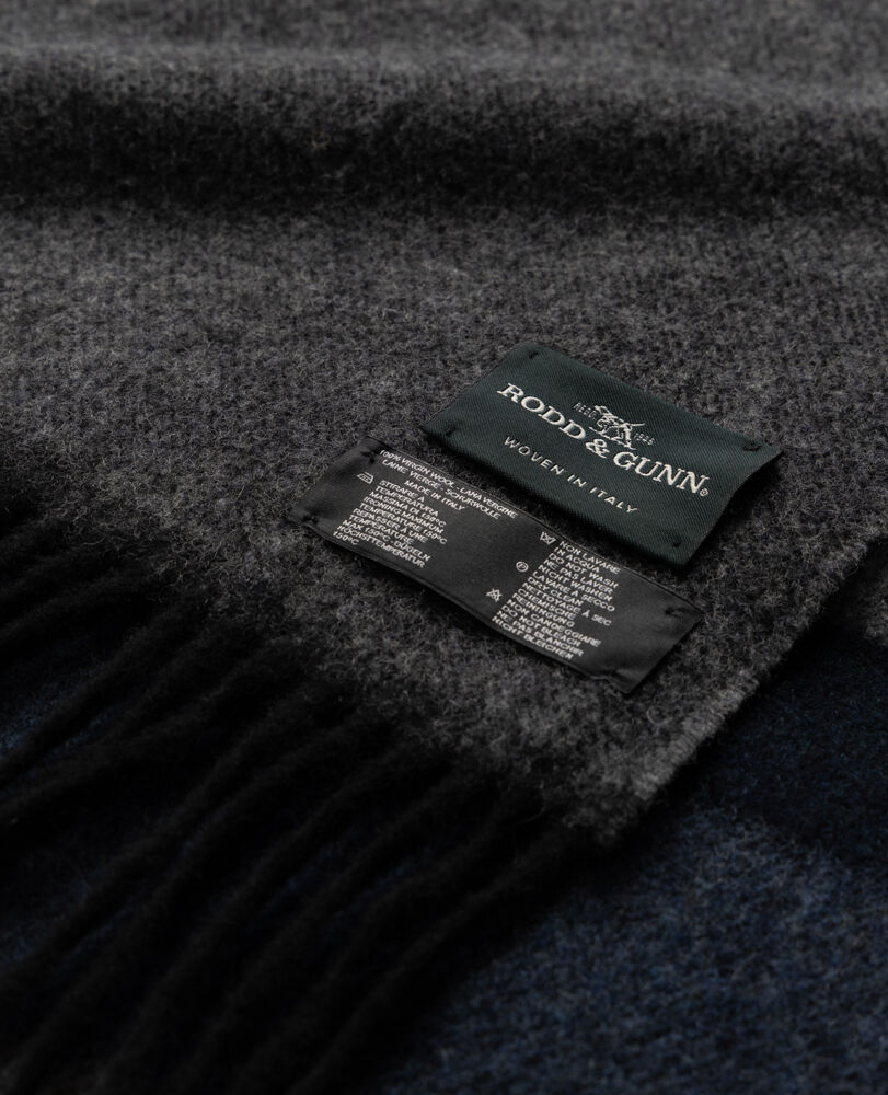 Jacks Point Scarf, DENIM GRIGIO, Back