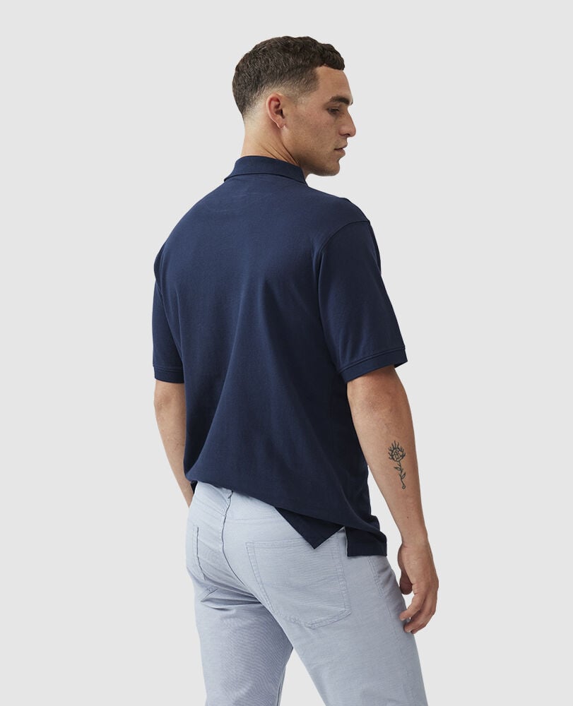 The Gunn Original Fit Polo, ECLIPSE, Back