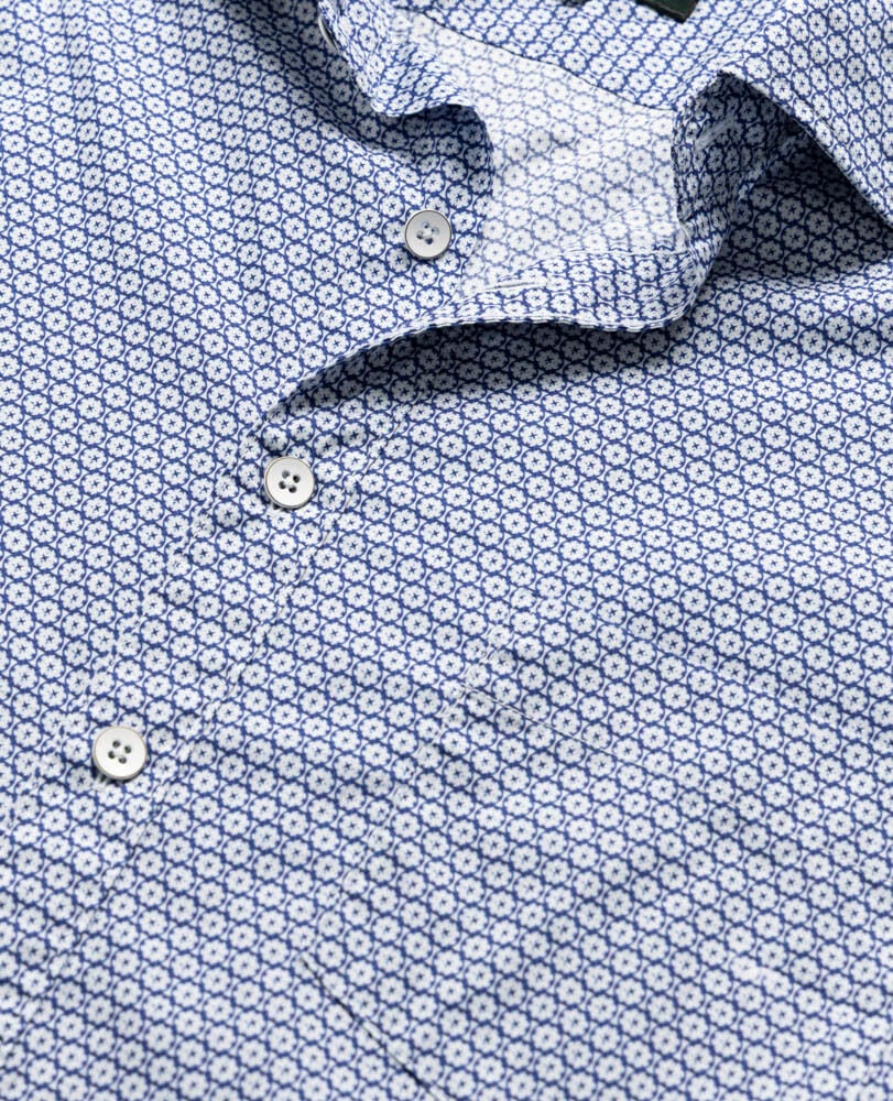 Blumine Sports Fit Shirt, INDIGO, Detail 2