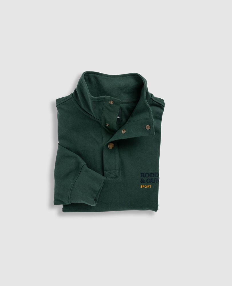 Chandler Avenue Sweat, FOREST, Flat Lay