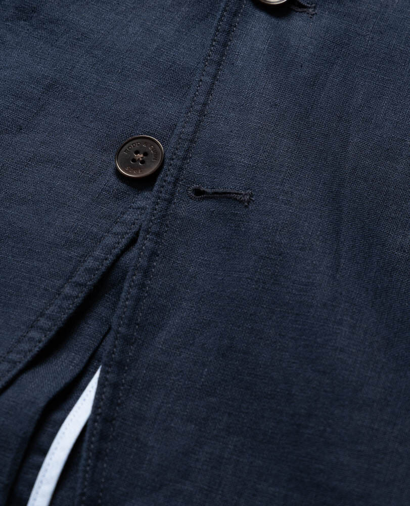Campbell Island Jacket, NAVY, Detail 2