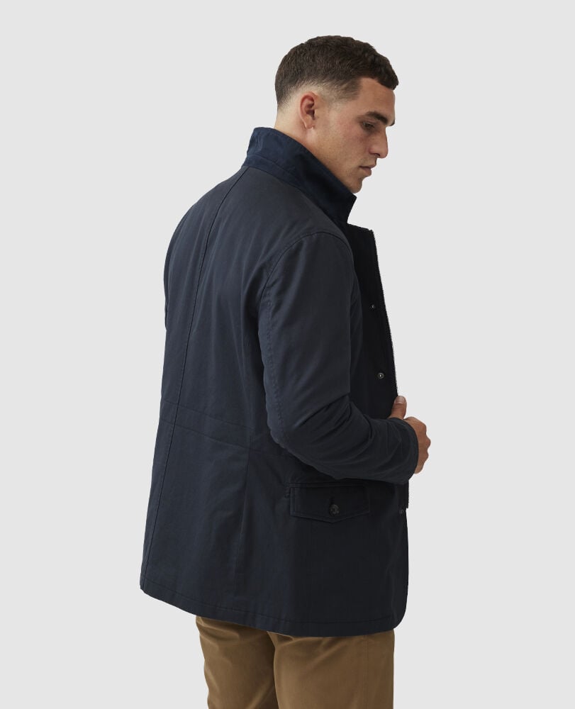 Winscombe Jacket, MIDNIGHT, Back