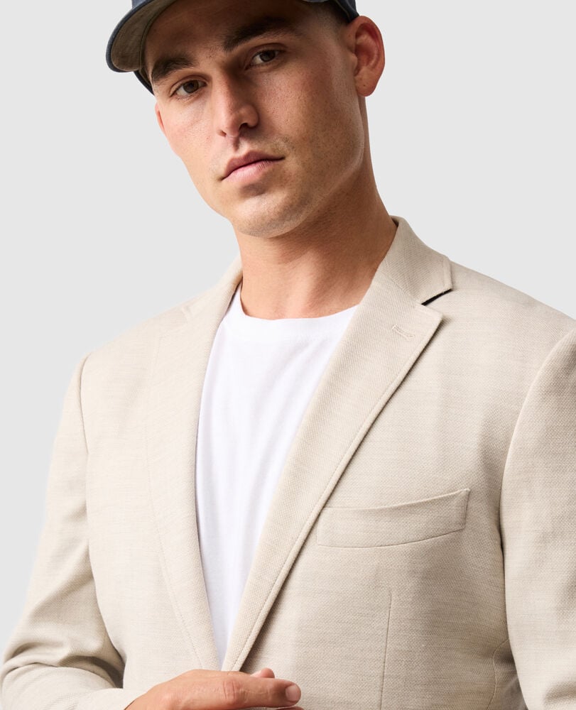 Chester Place Sports Fit Jacket, IVORY, Detail 3