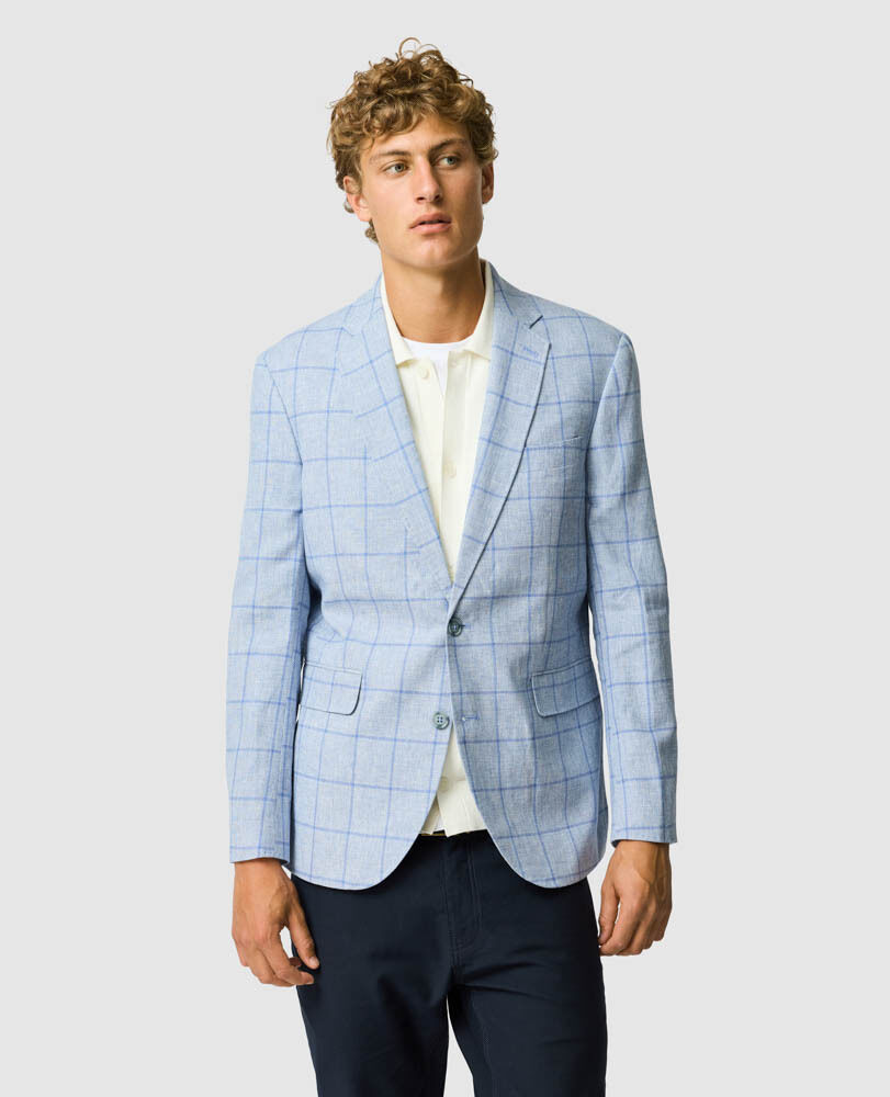 Winchmore Sports Fit Jacket, BLEUET, Front