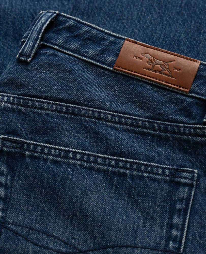Dunearn Loose Fit Jean, WASHED INDIGO