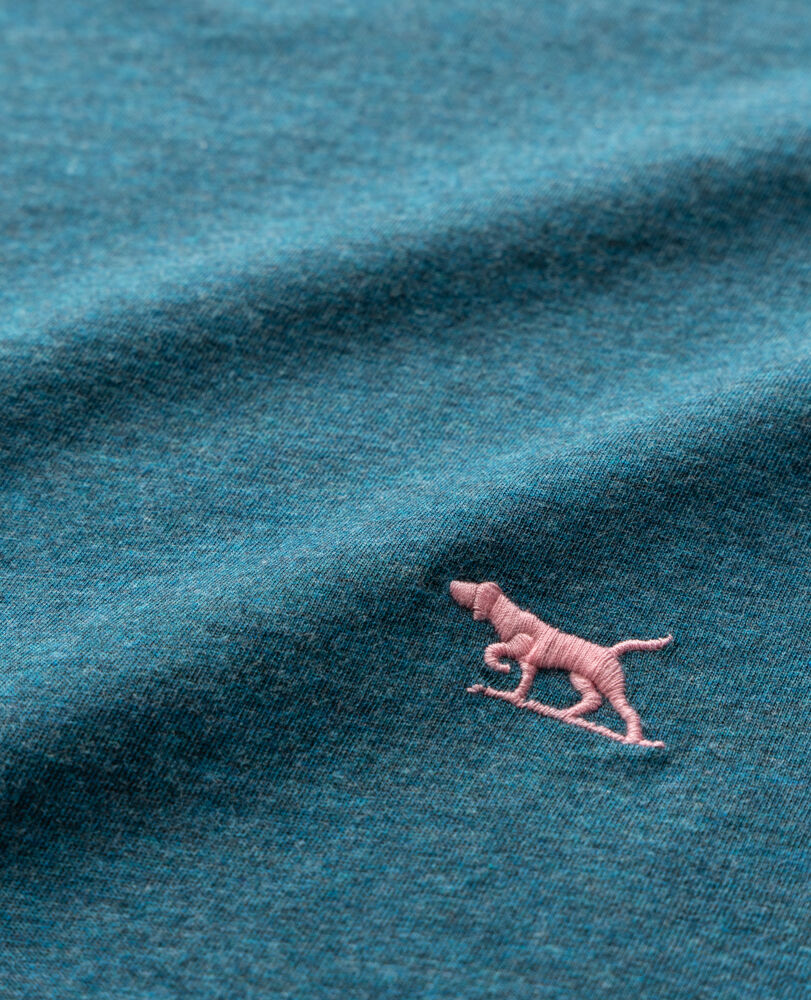 T-shirt droit The Gunn, DARK CYAN, Detail 2