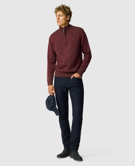 Merrick Bay Knit, FLAME