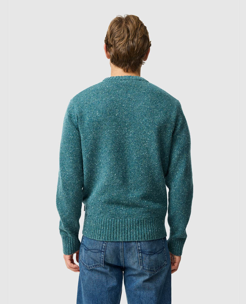 Cox Road Knit, DARK TEAL, Back