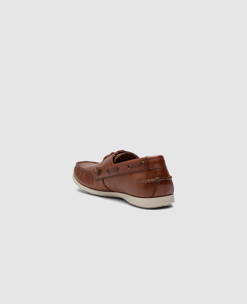 Gordons Bay Boat Shoe, COGNAC 2.0