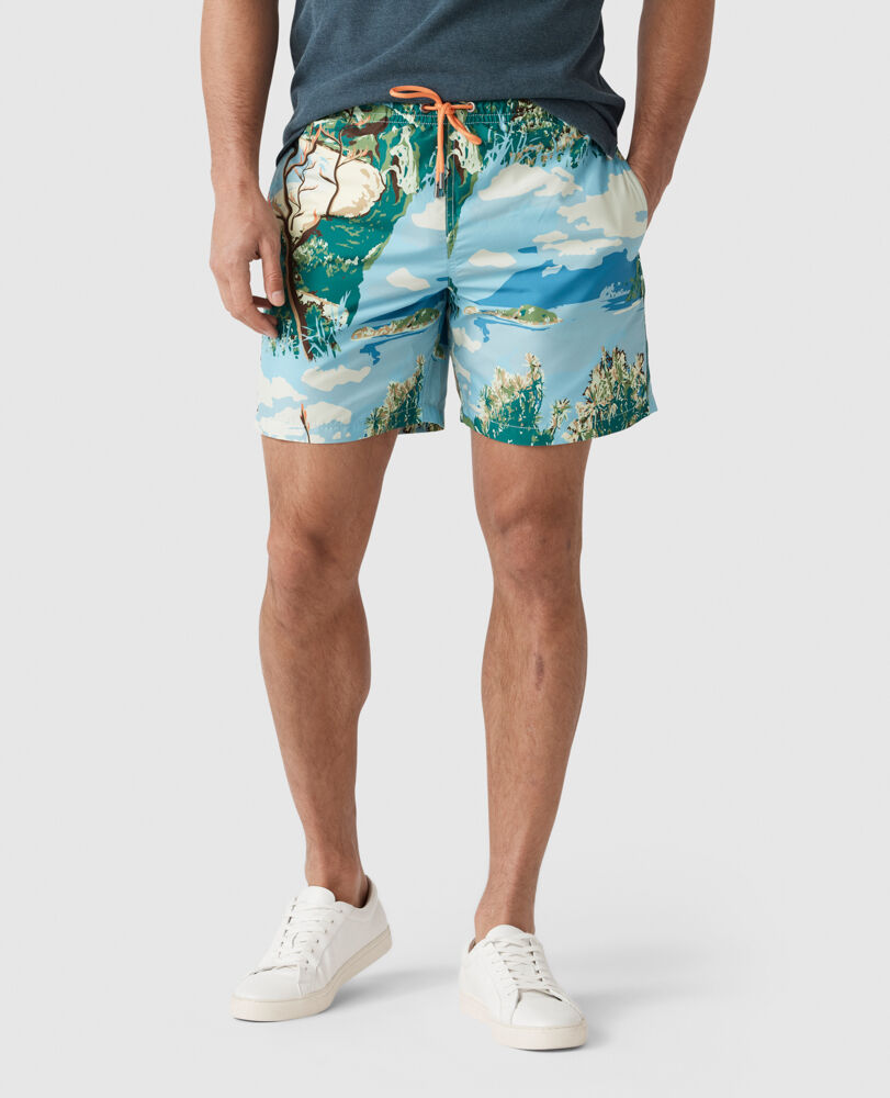 Triton Peak Swim Short, , Front