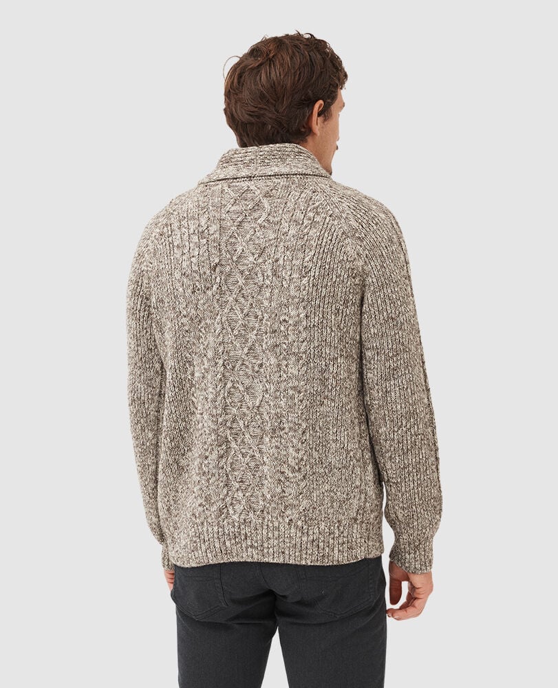 North East Valley Knit, OATMEAL, Back