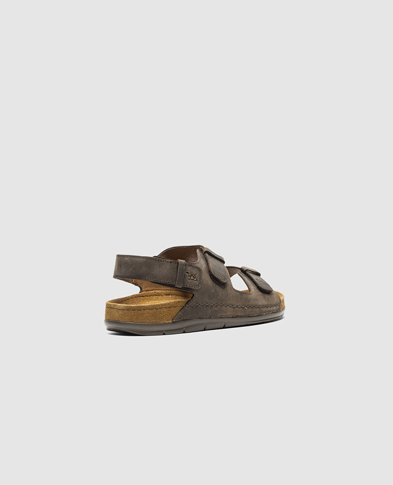 Renwick Sandal, CHOCOLATE, Back