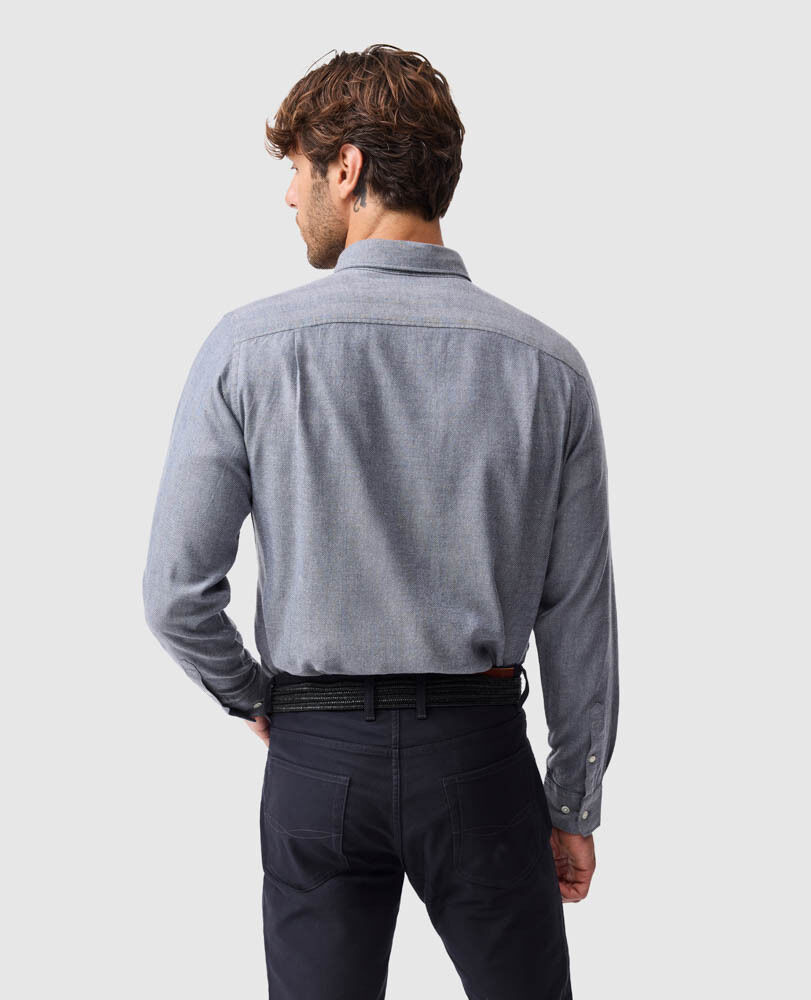 Hemd Barrhill in sportlicher Passform, DENIM, Back