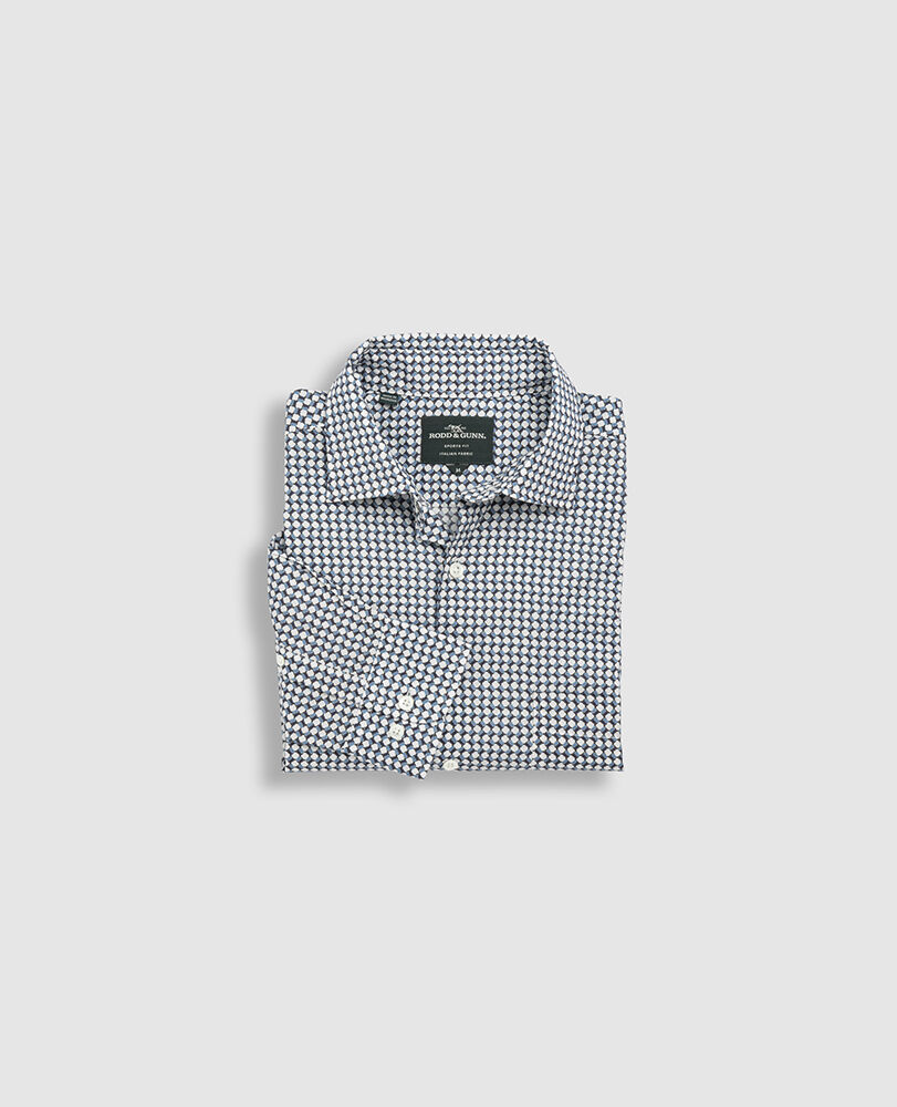 Marshland Sports Fit Shirt, OCEAN BLUE, Detail 3