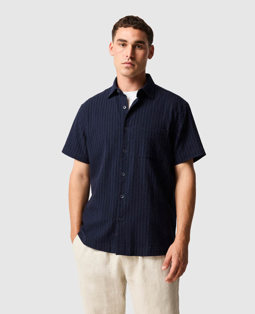 Chemise Mystery Creek, BLEU NUIT, Front