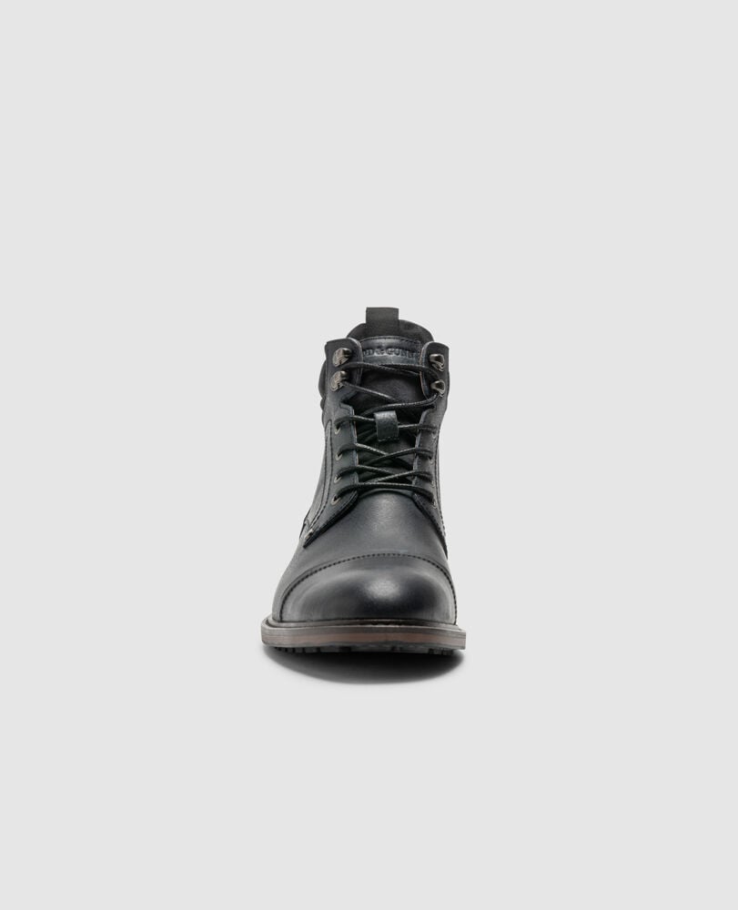 Dunedin Military Boot, ONYX WASH, Detail 2