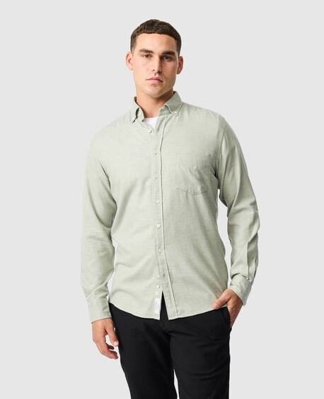 Barrhill Sports Fit Shirt, SAGE