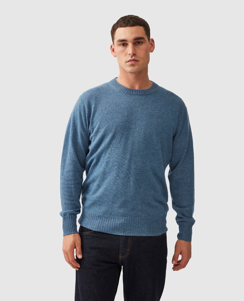 Christchurch Knit, STONEWASH, Front