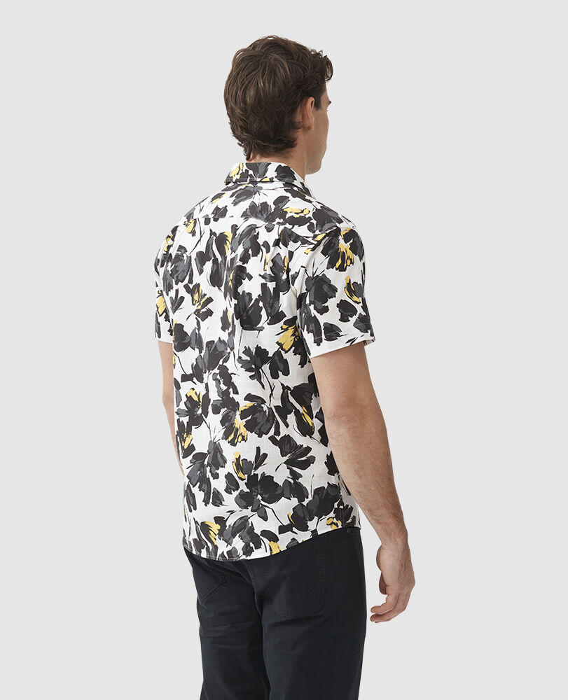 Newcastle Sports Fit Shirt, CHARCOAL, Back