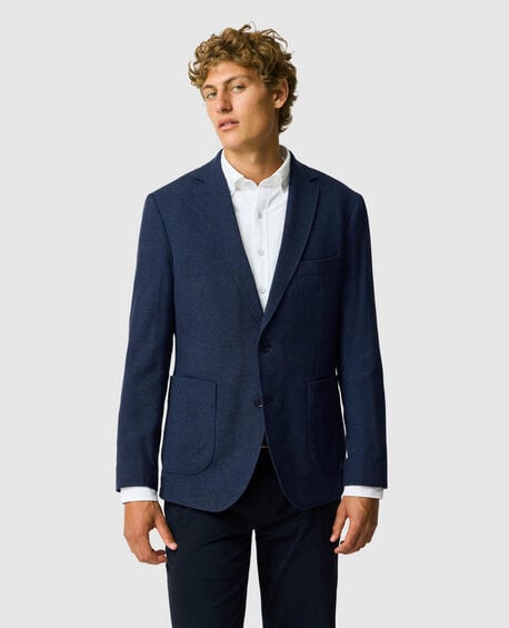 Willow Flat Sports Fit Jacket, INDIGO