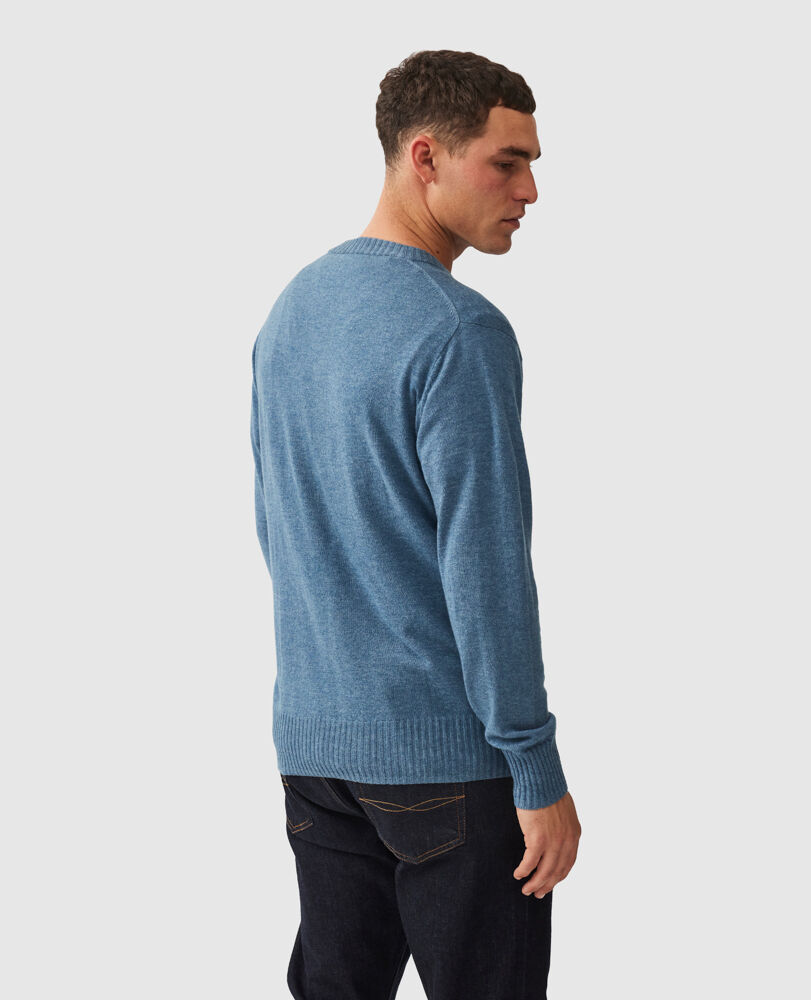 Christchurch Knit, STONEWASH, Back