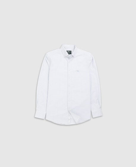 Gunn Check Oxford 5 Sports Fit Shirt, DUSK BLUE