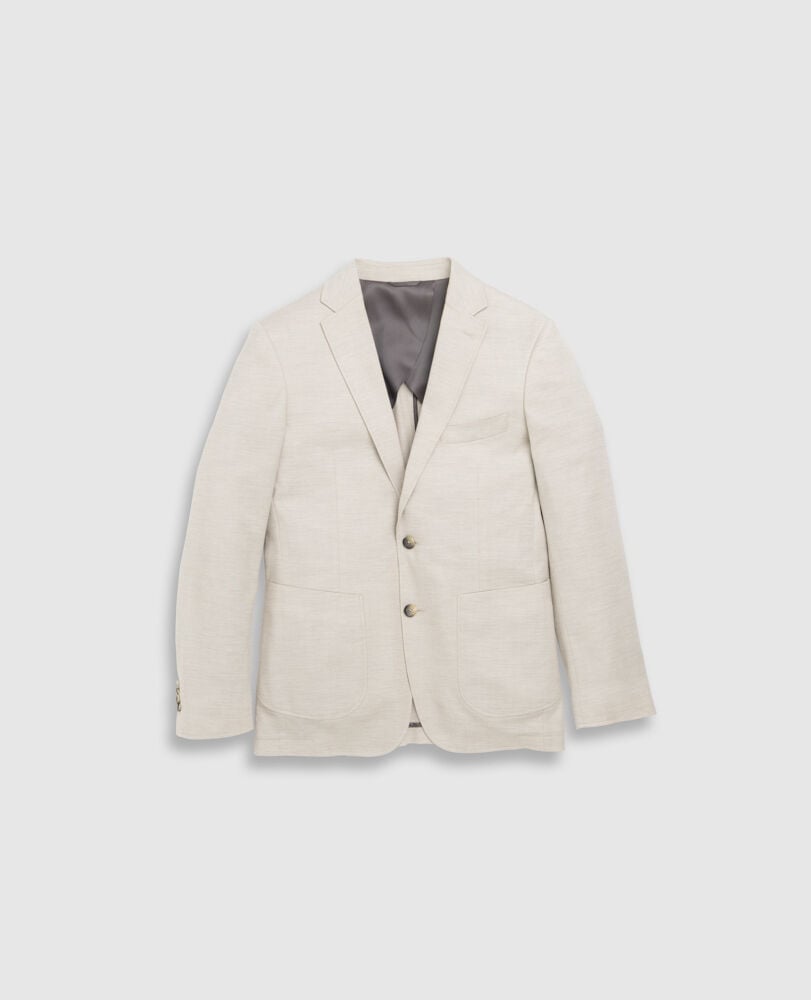 Chester Place Sports Fit Jacket, IVORY, Flat Lay