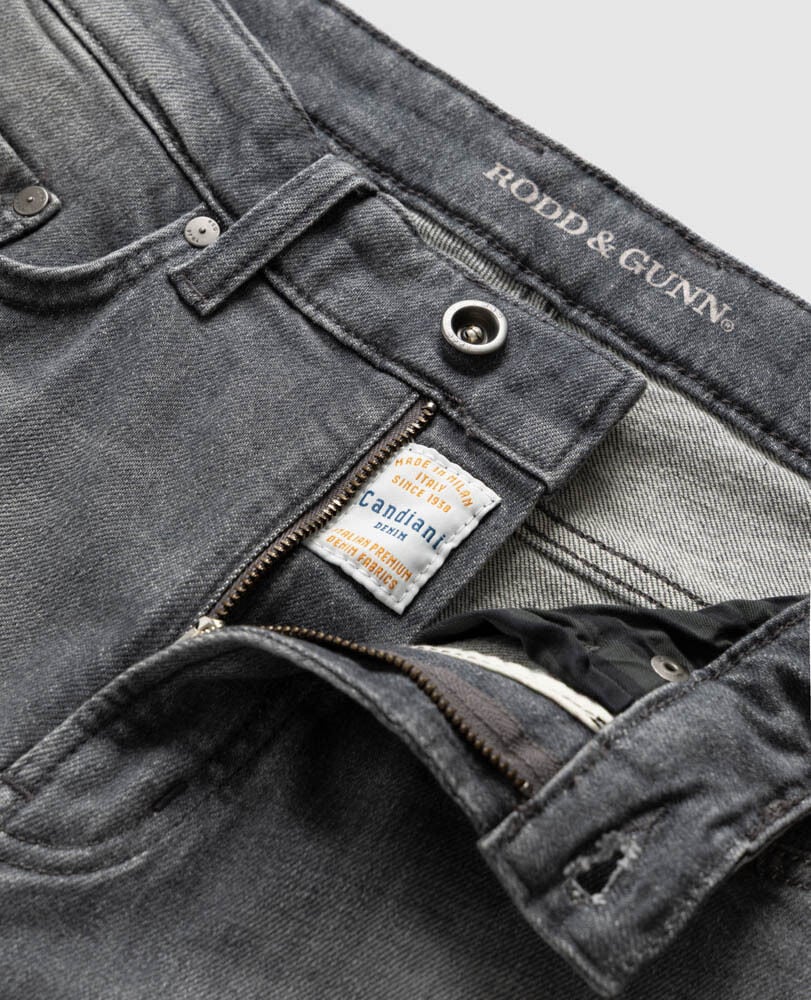 Curio Straight Italian Denim, ASH, Detail 2