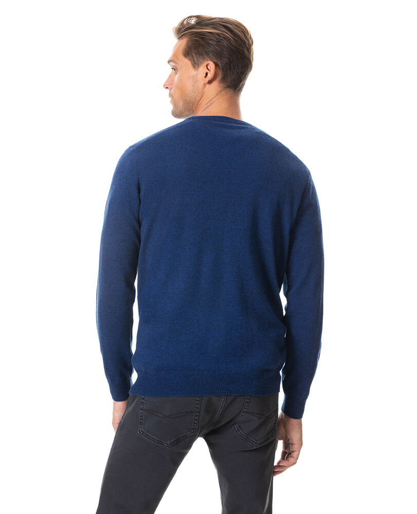 Queenstown Sweater, COBALT, Flat Lay