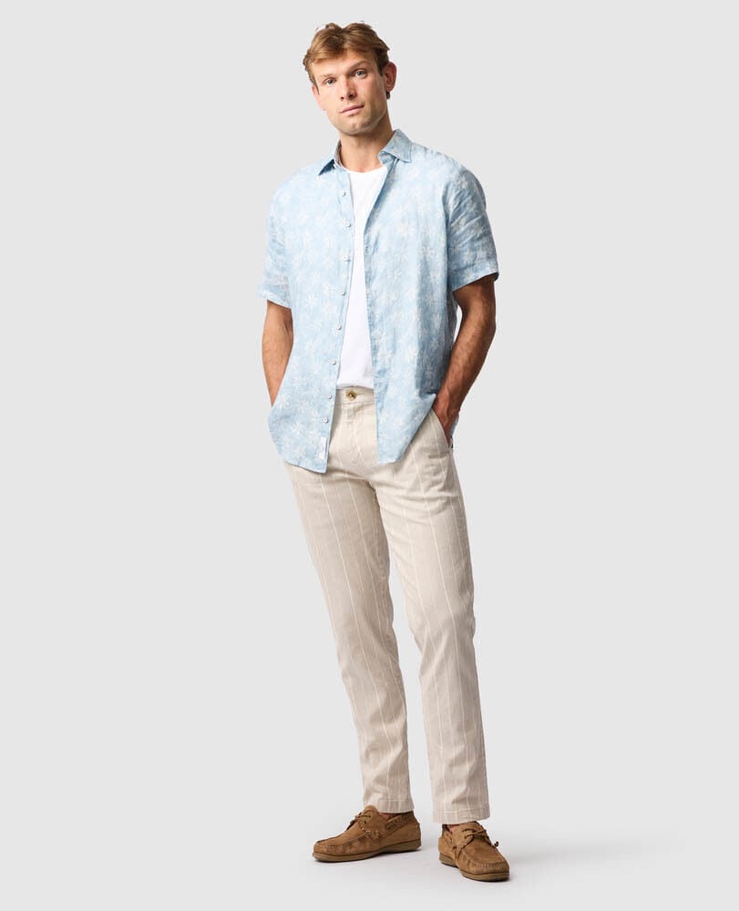 Belleknowes Shirt, MIST, Off Front