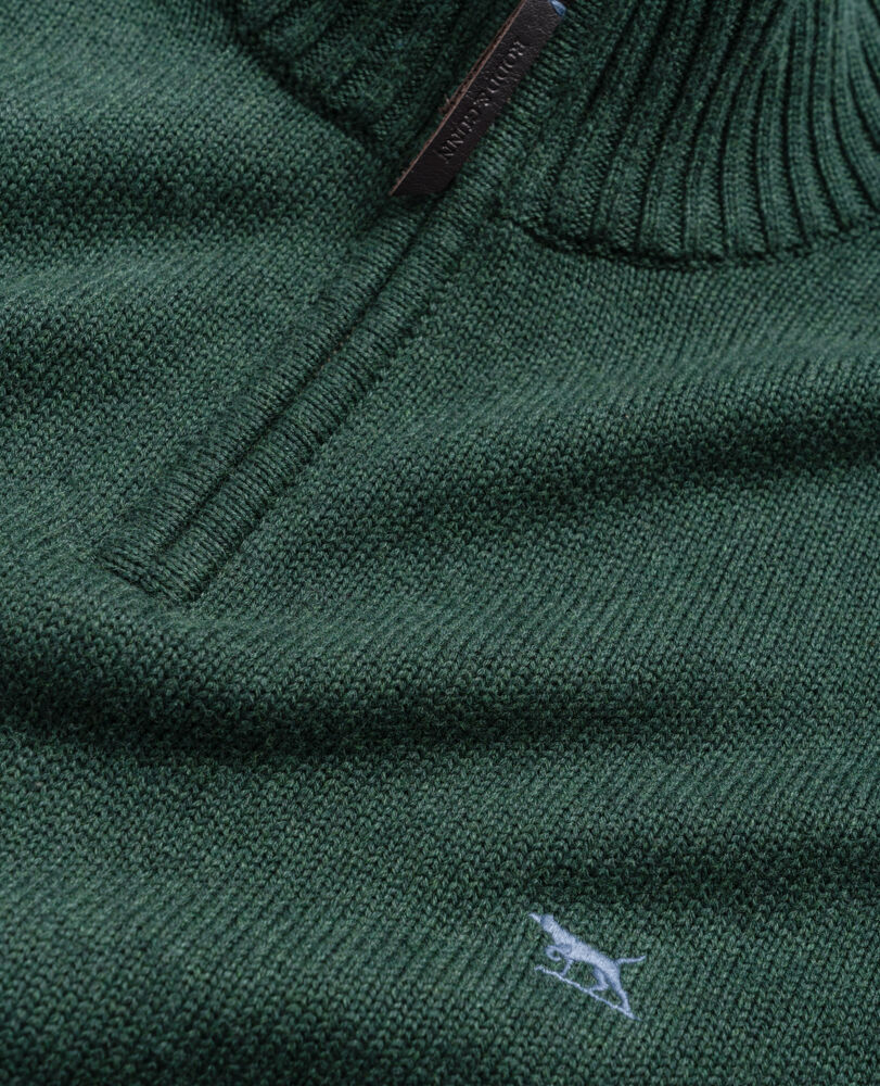 Merrick Bay Strickpullover, WALDGRÜN, Detail 2