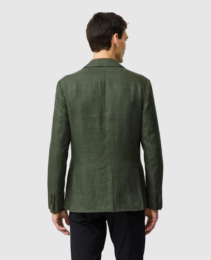 Jacke The Cascades mit sportlicher Passform, LORBEERBLATT, Back