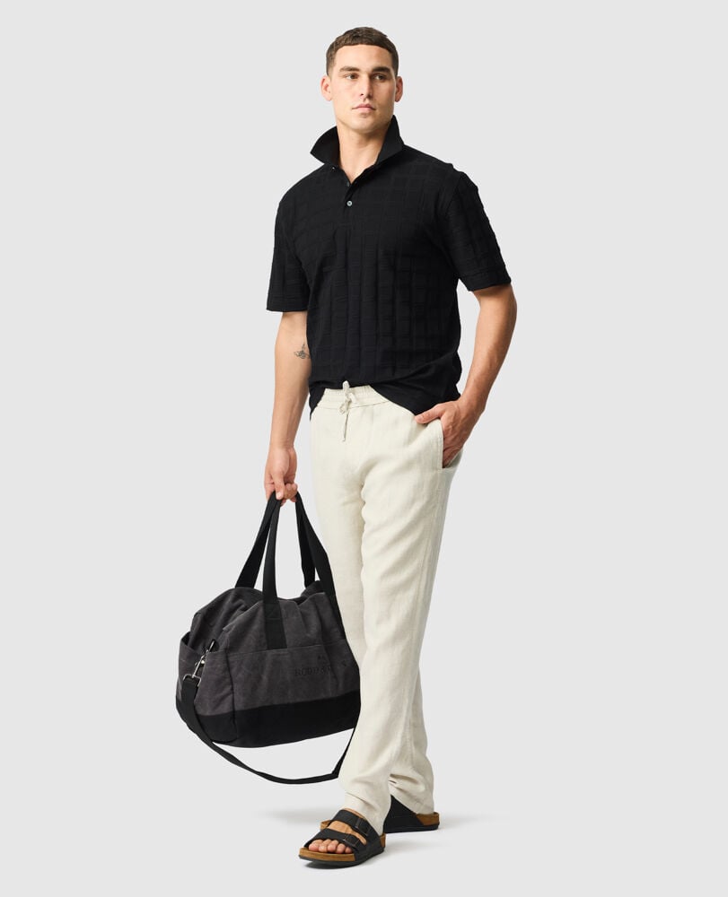 Rosskeen Polo, NOIR, Off Front