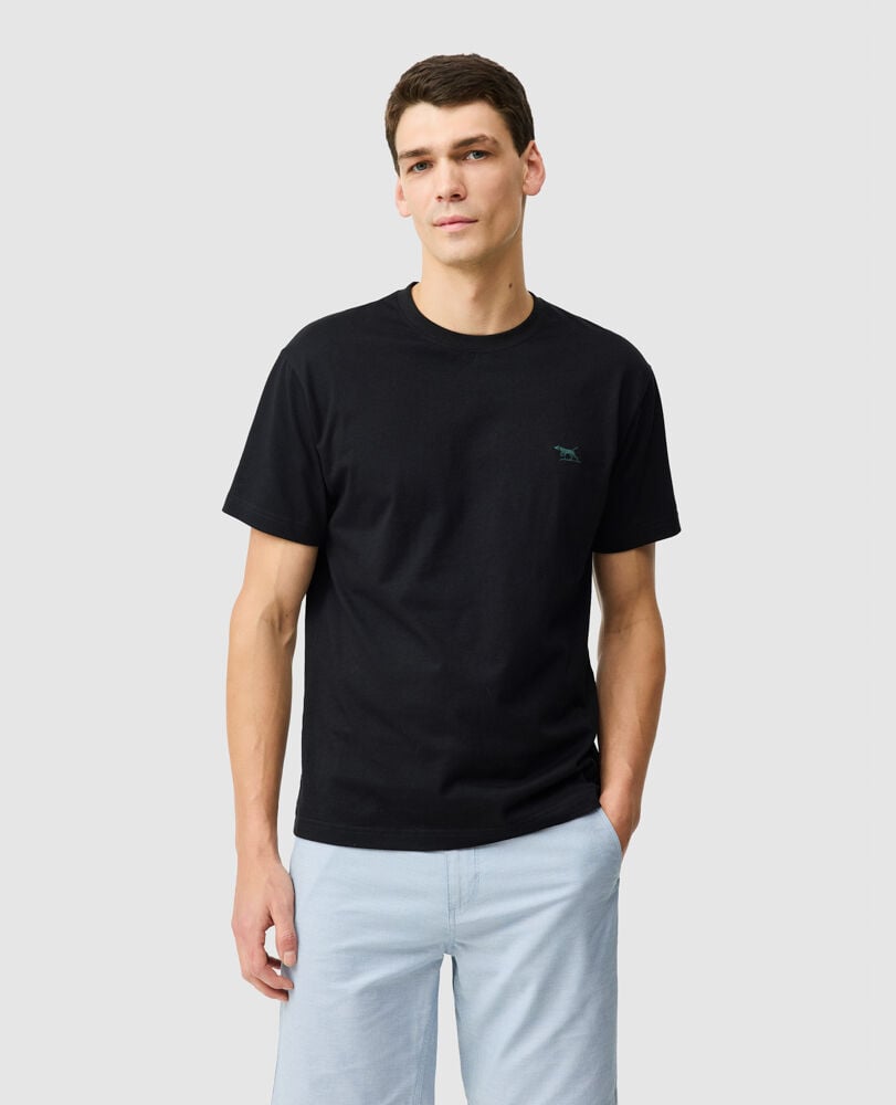 The Gunn Sports Fit Tee 2.0, LIQUORICE, Front