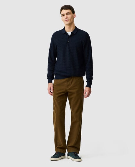Clyde Relaxed Fit Pant, KHAKI
