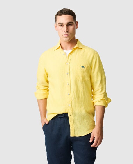 Coromandel 2 Sports Fit Shirt, SUNSHINE