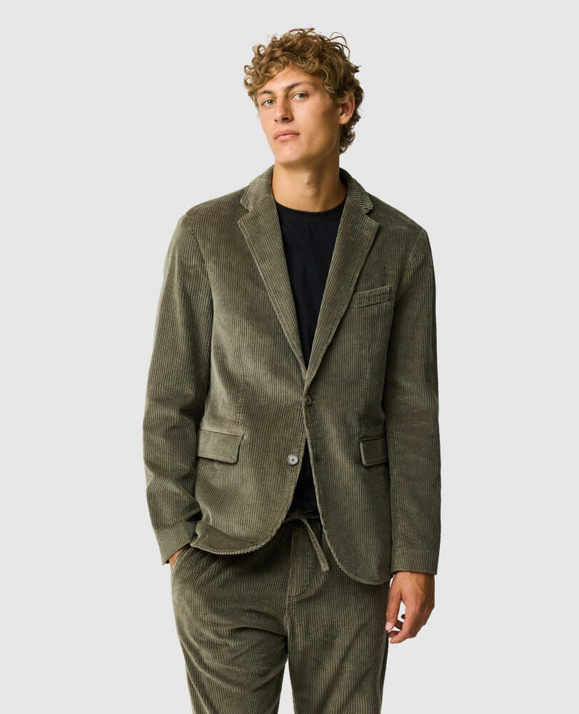 Blackpool Easy Fit Jacket, PUTTY, Front