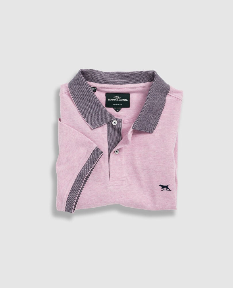 New Haven Sports Fit Polo, LOTUS, Flat Lay