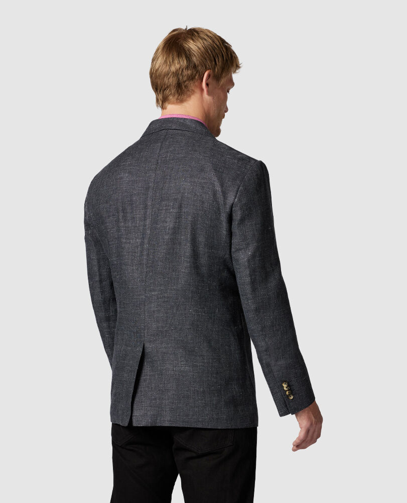 Cove Road Jacket, CHARCOAL, Back