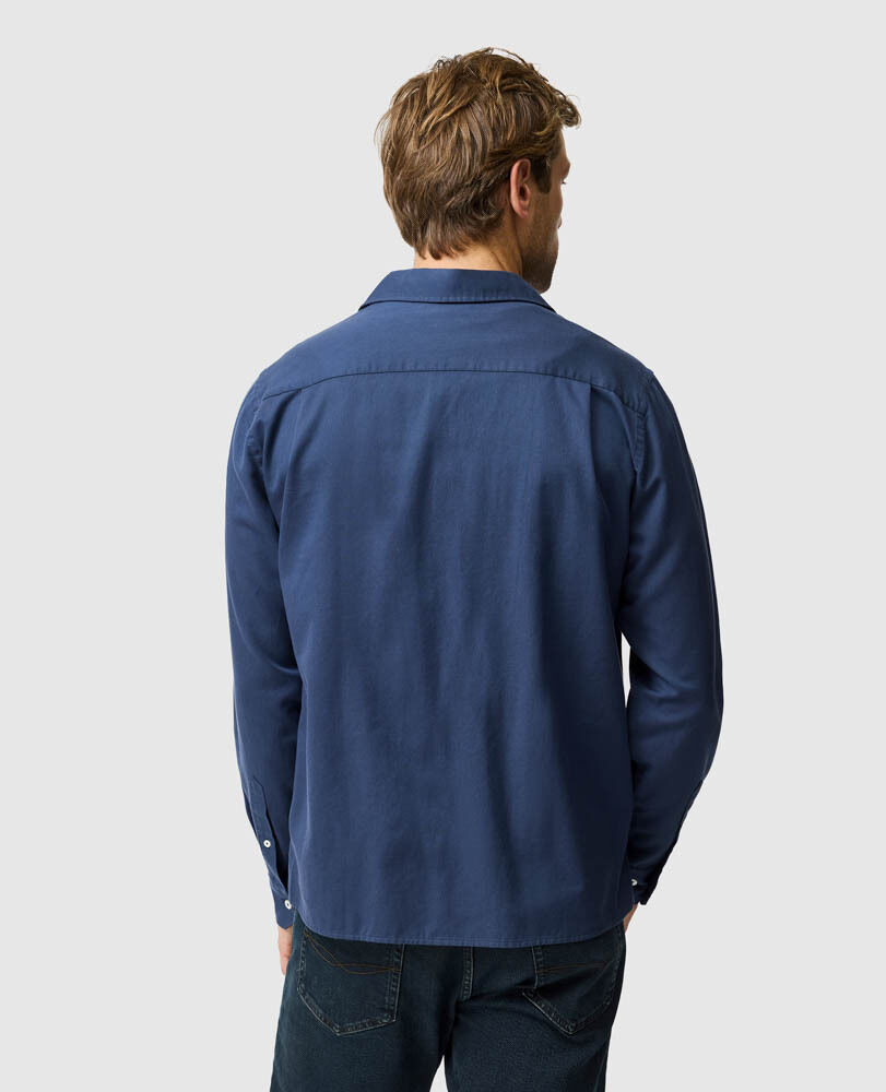 Salt Lake Shirt, NAVY, Back