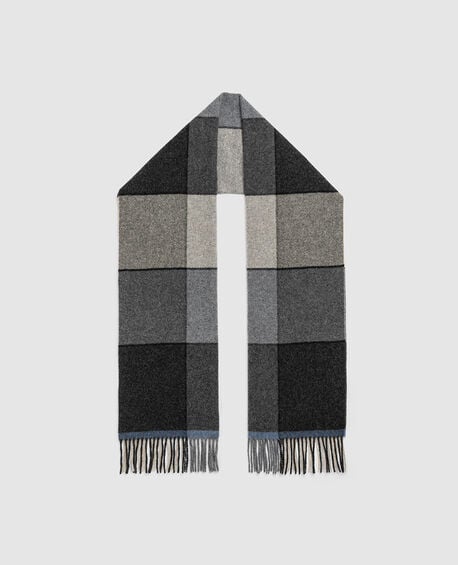 Jackson Street Scarf, CHARCOAL MULTI
