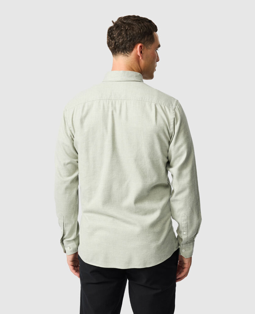 Barrhill Sports Fit Shirt, SAGE, Back