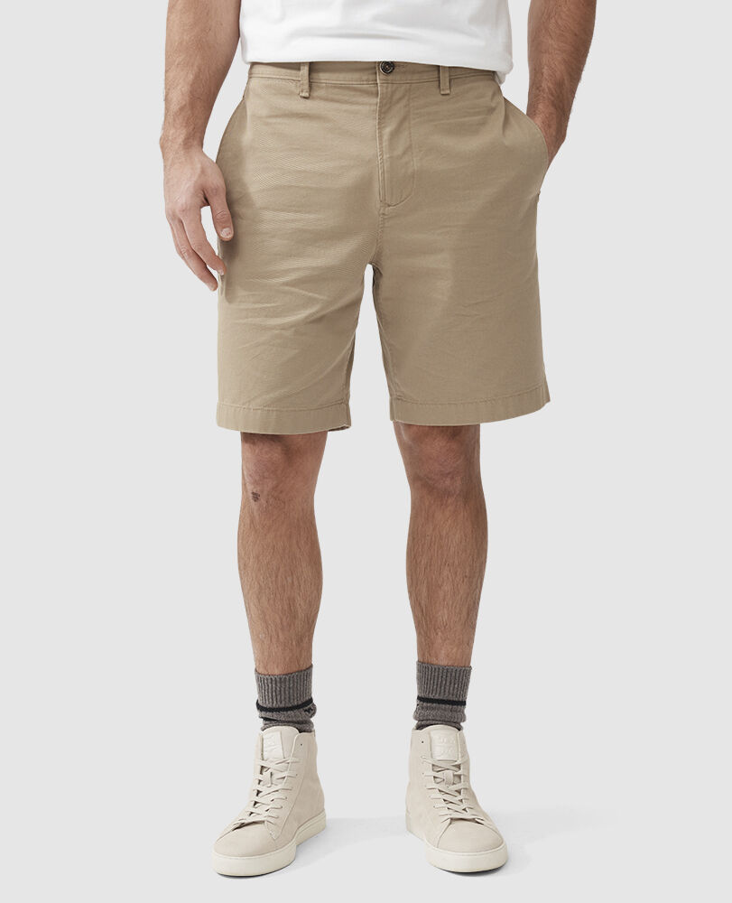 Apia Park Relaxed Fit 9" Short, CAMEL, Front