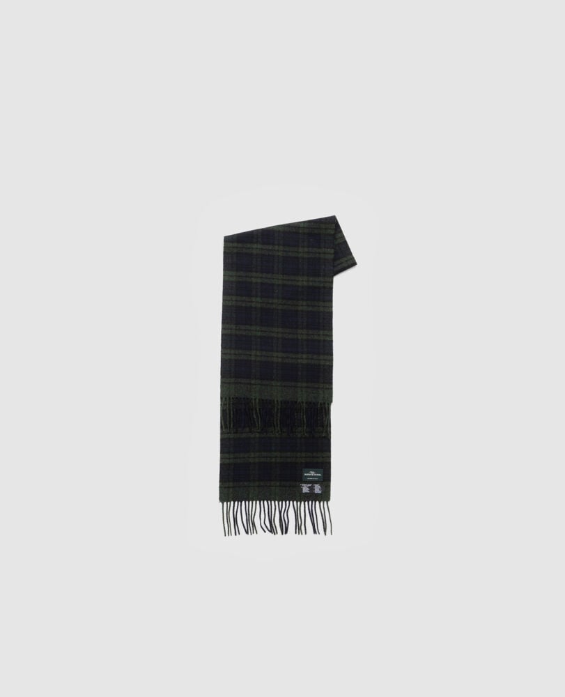 Jefferson Street Scarf, NAVY GREEN, Front